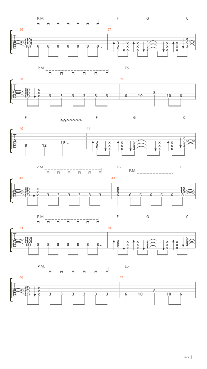 Preda Del Raptus Anale吉他谱