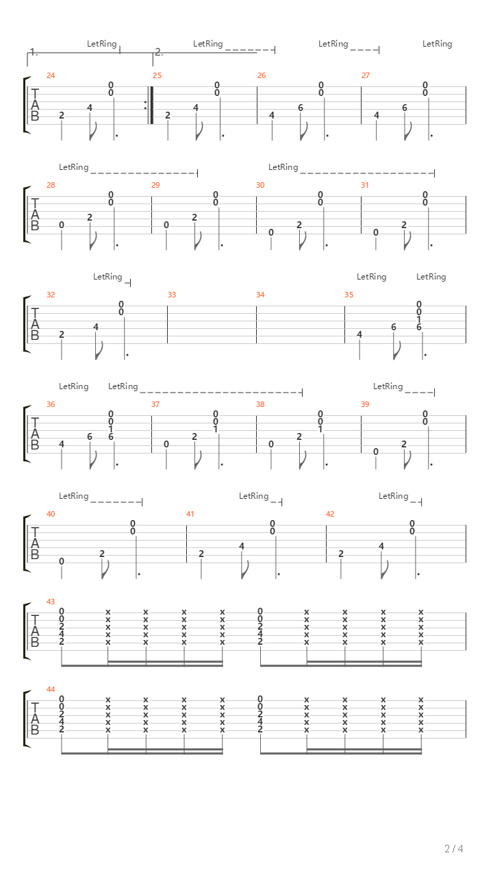 Unde Esti吉他谱