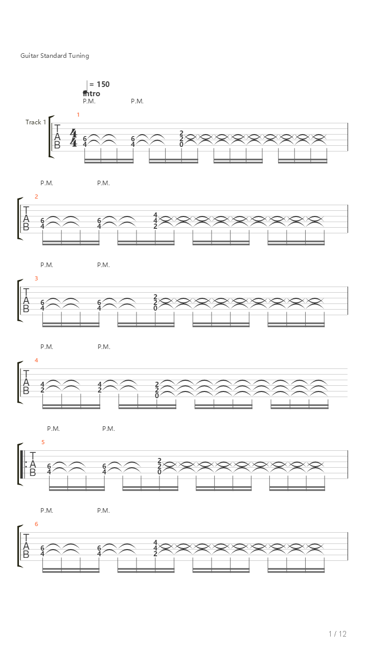 Satir Sarkas吉他谱