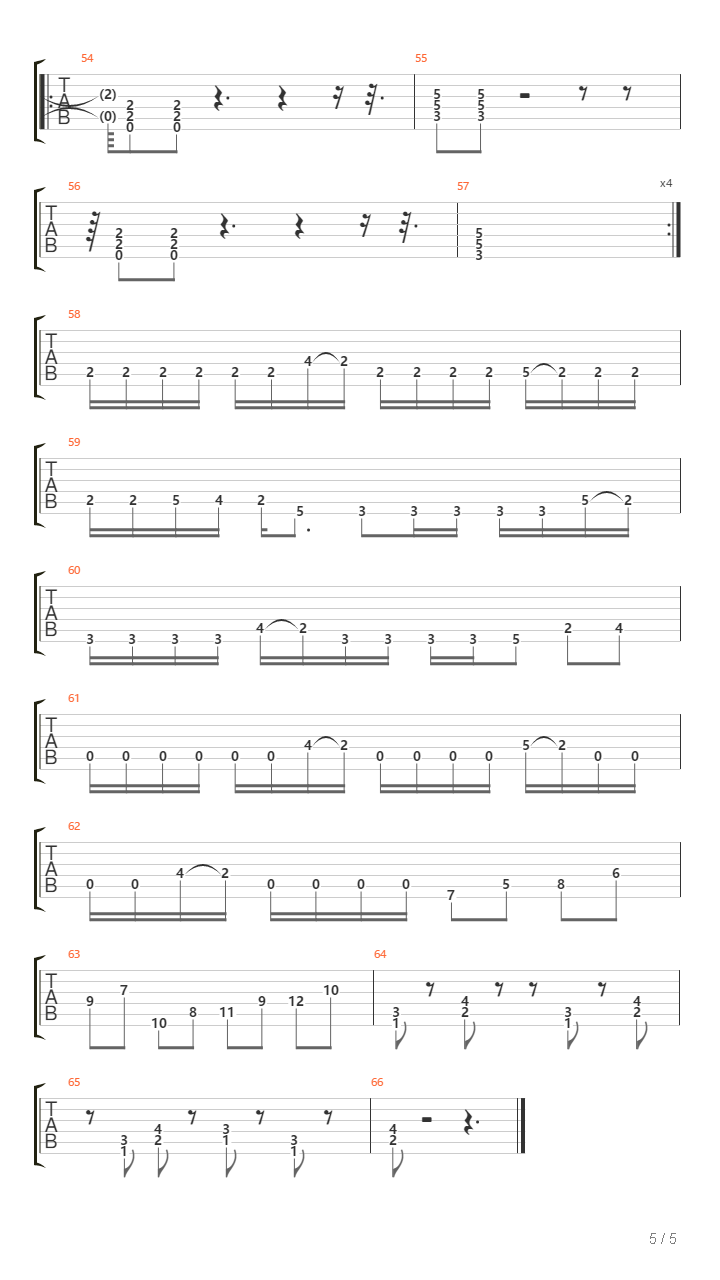 The Anguish And Betrayal吉他谱