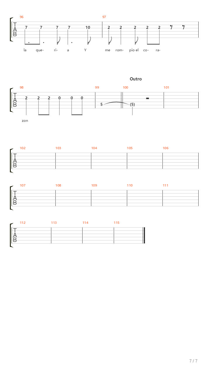 A Esa Pibita吉他谱