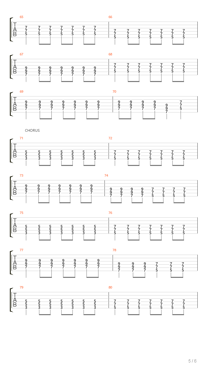 La Canzone Del Bosco吉他谱