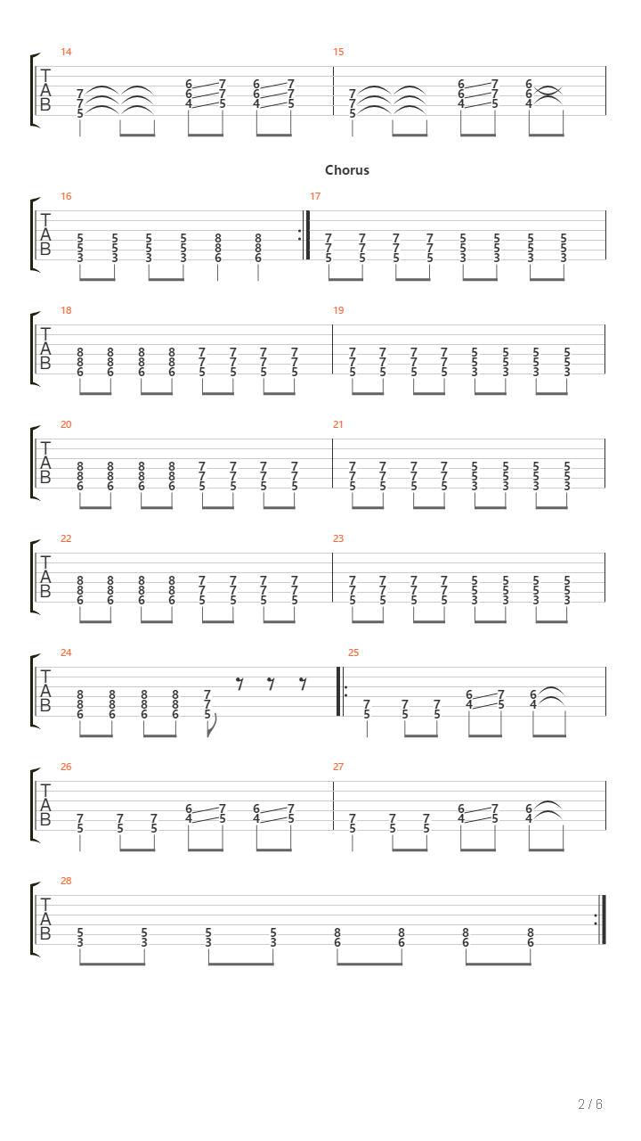 Sosta吉他谱