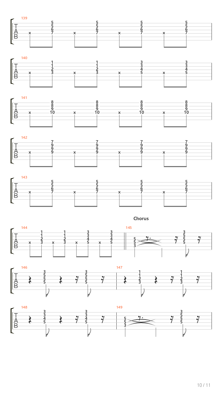 Ultima Notte吉他谱