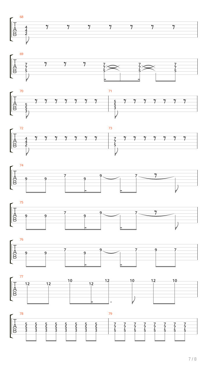 Voglio Armarmi吉他谱