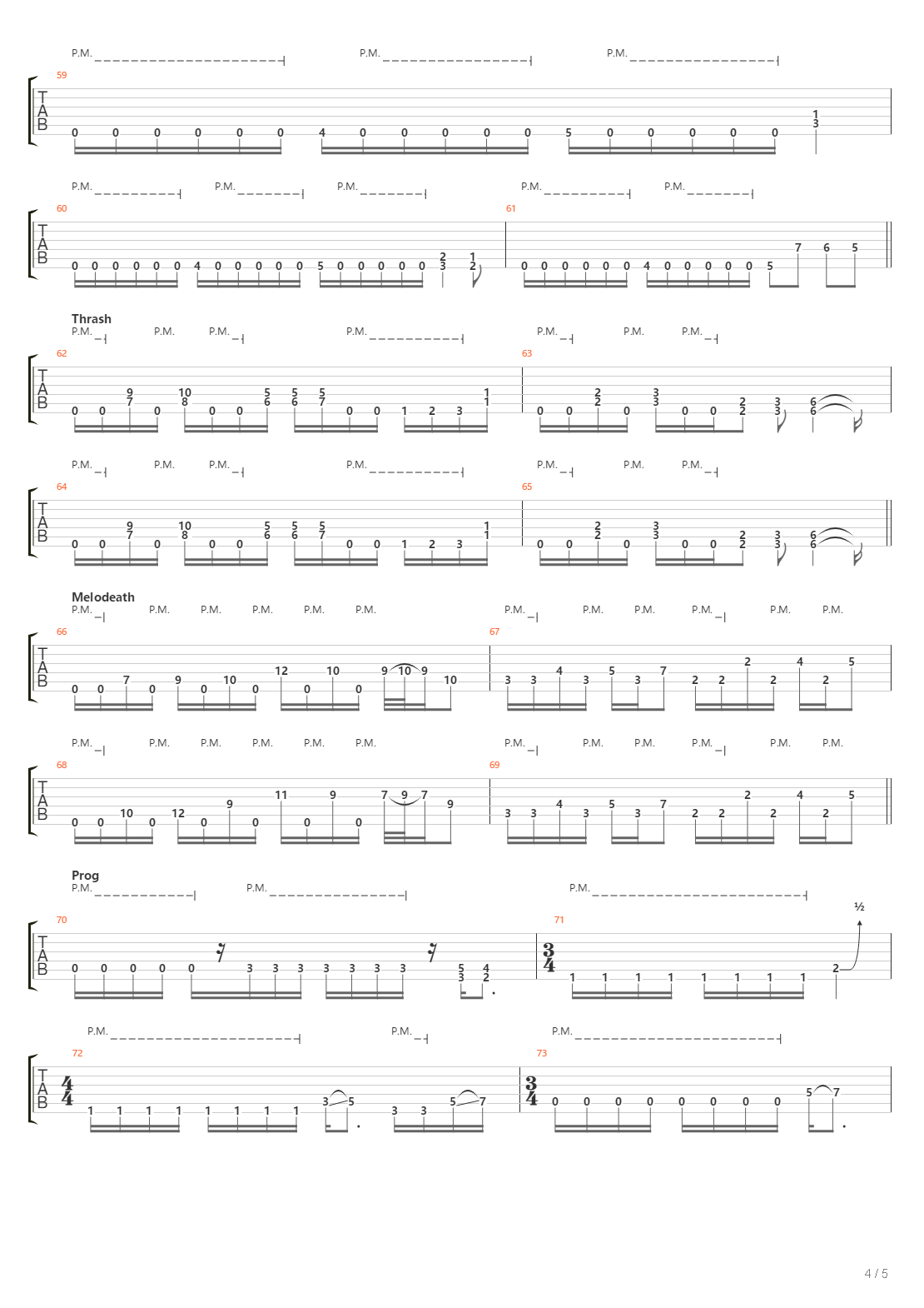 10 Genres Of Metal In 3 Minutes吉他谱