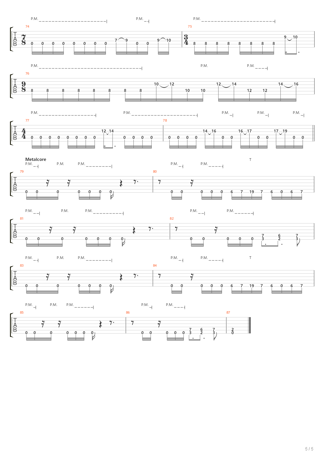 10 Genres Of Metal In 3 Minutes吉他谱