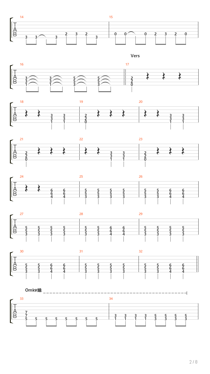 Aldi吉他谱