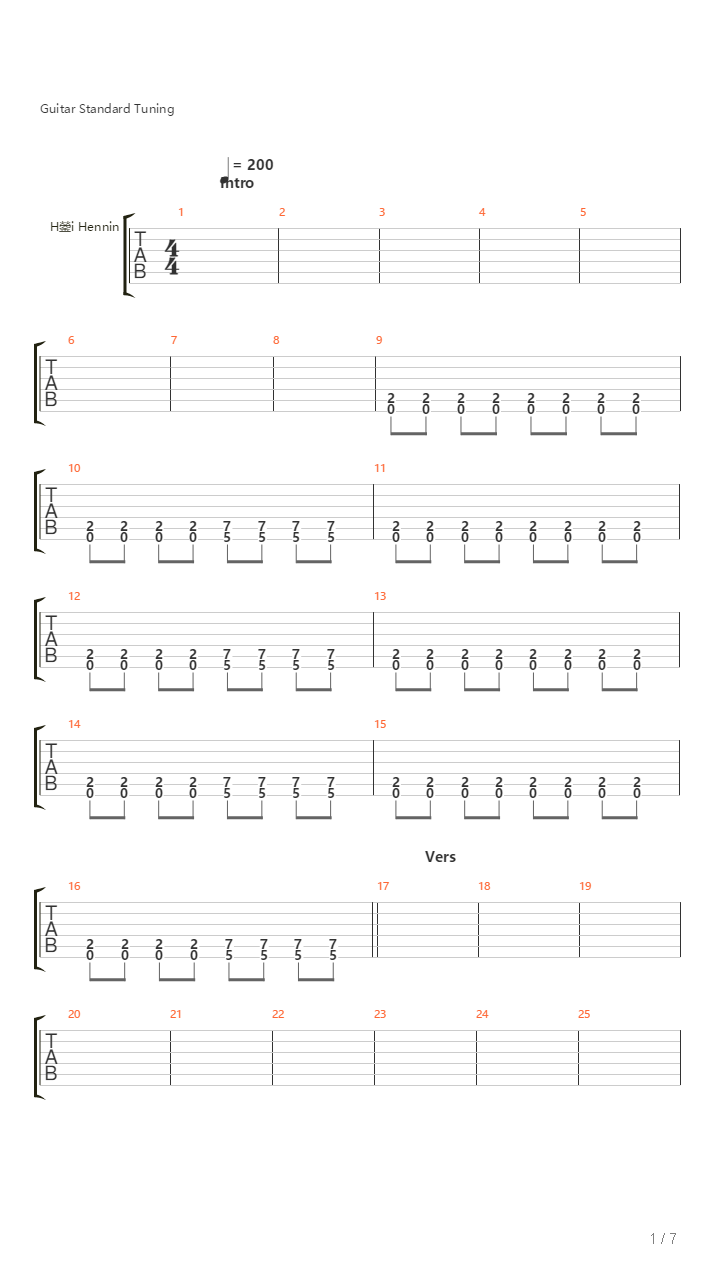 Bilerne Ud Af Byen吉他谱