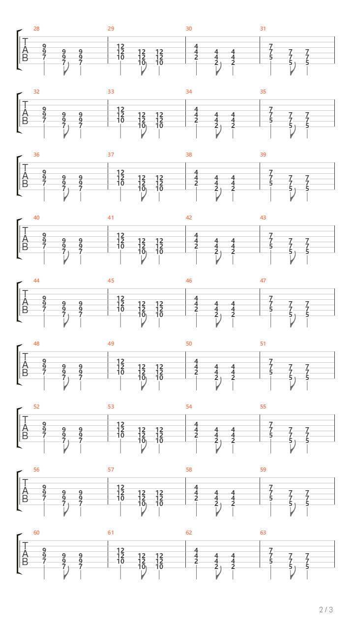 No114吉他谱