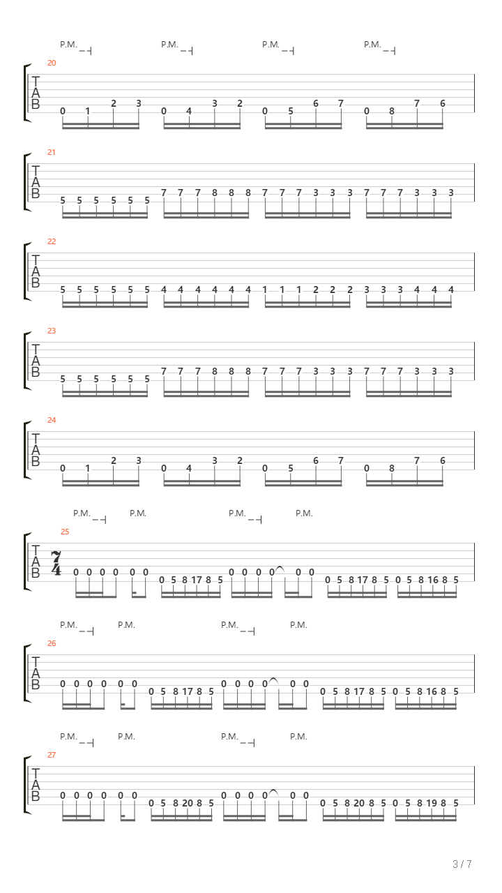 Metal Mad Libs 4吉他谱