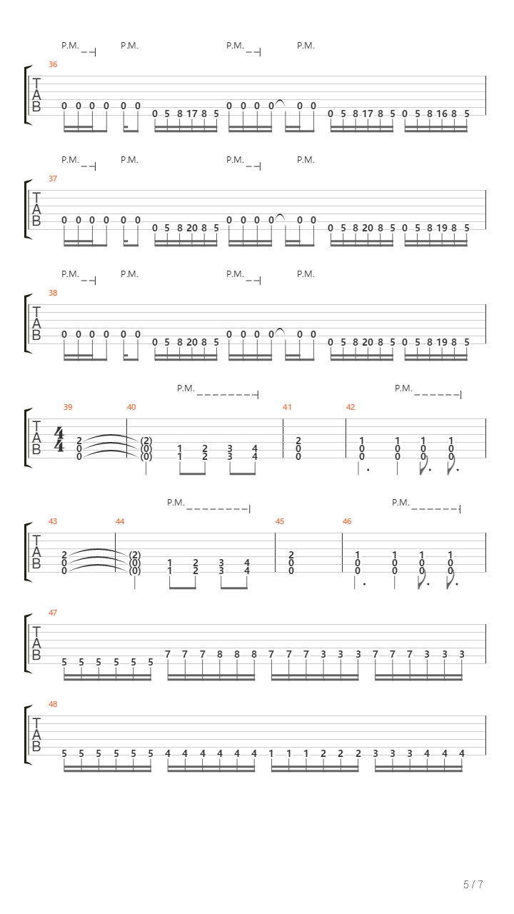 Metal Mad Libs 4吉他谱