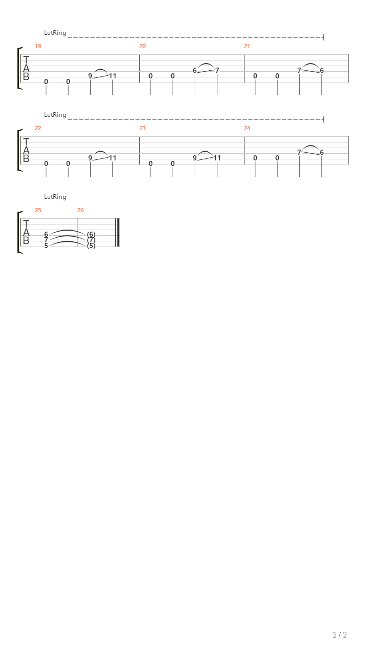 Short Song吉他谱