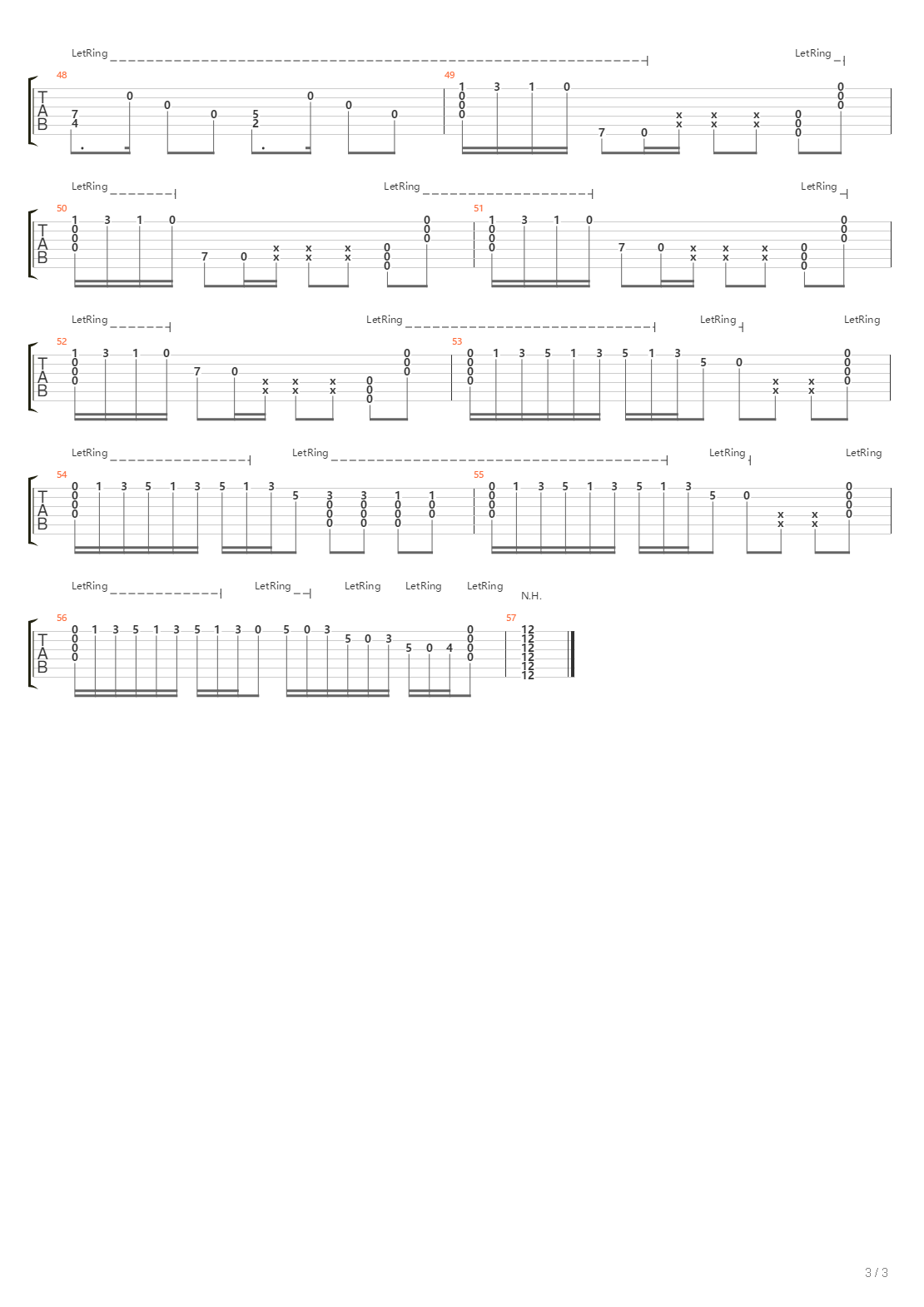 Untitled Forever吉他谱