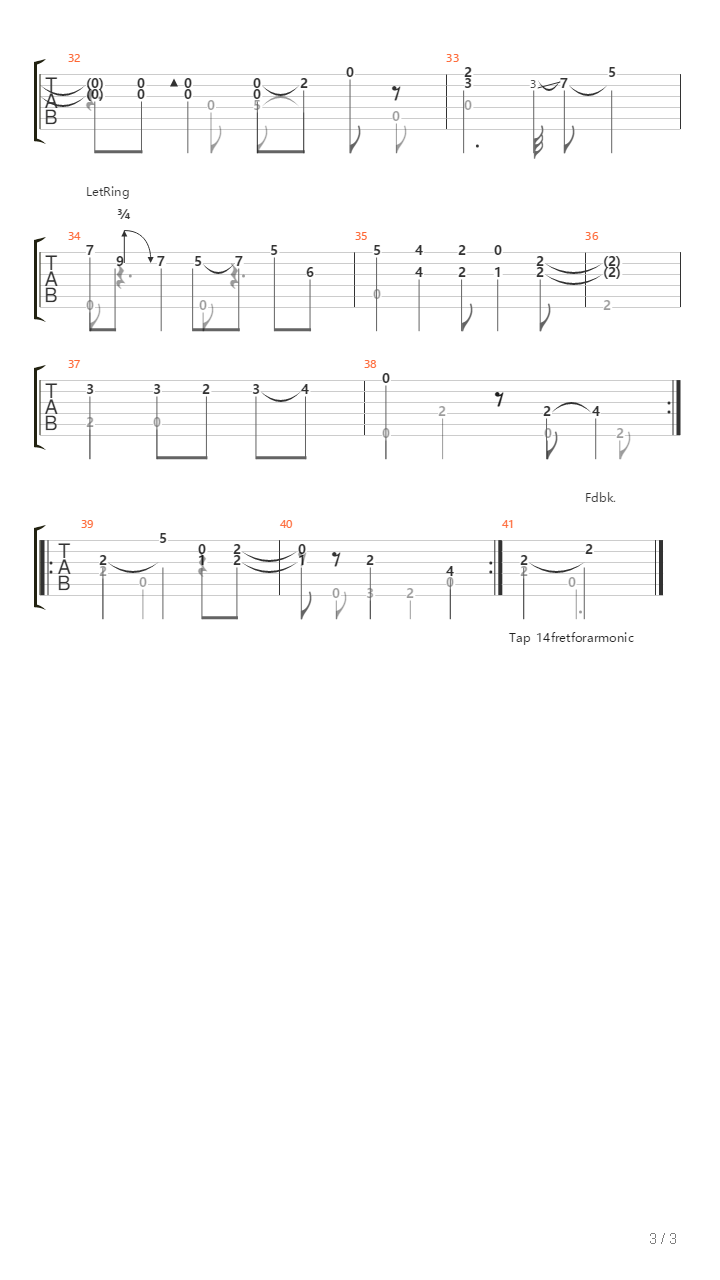 The Six String Conspiracy吉他谱