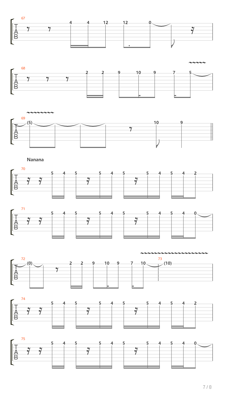 Bajo Tu Control吉他谱