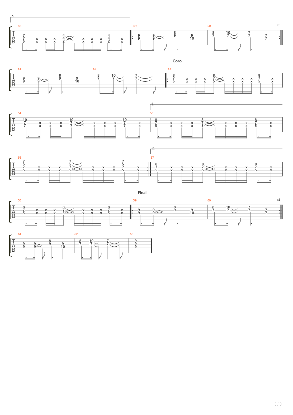 Te Alabare吉他谱