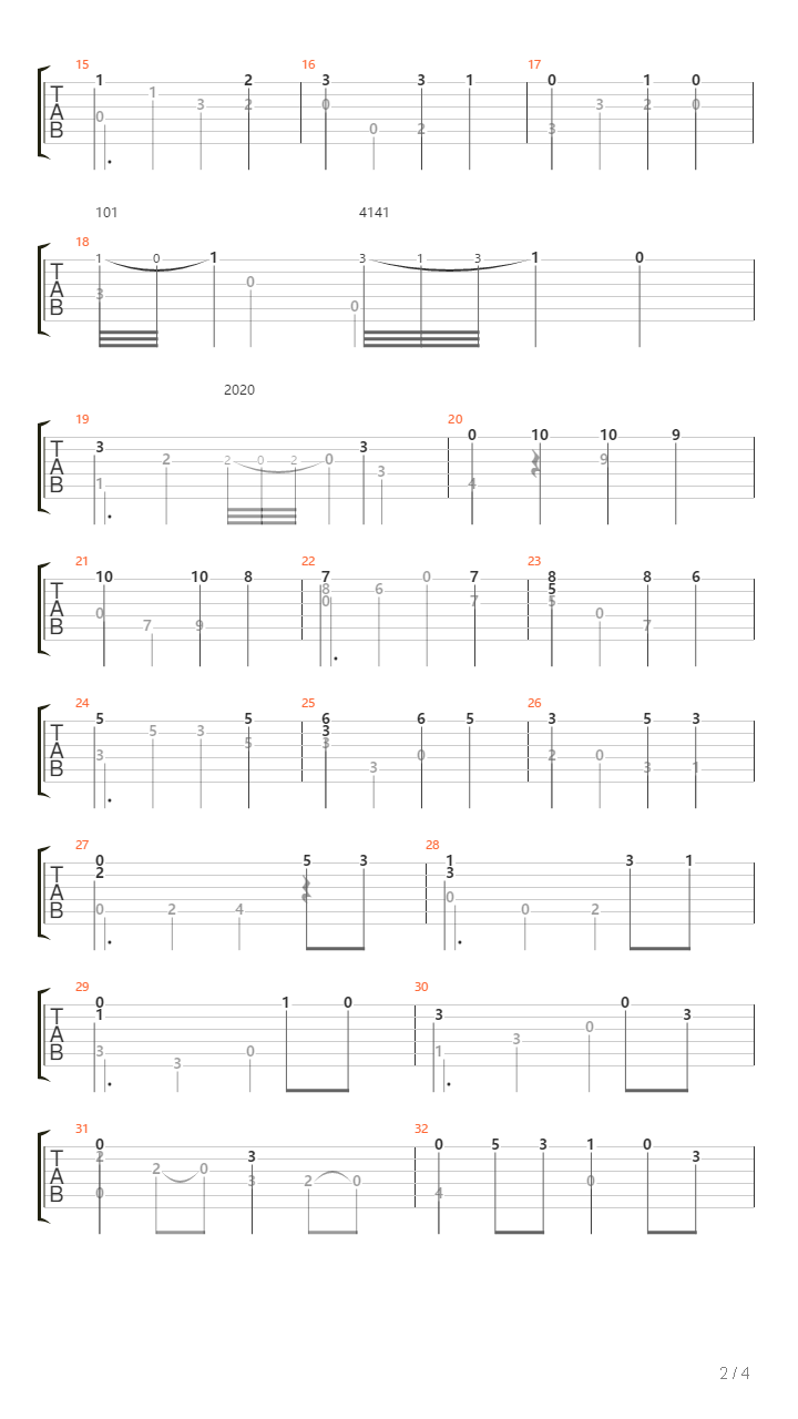 Prelude And Allegro吉他谱