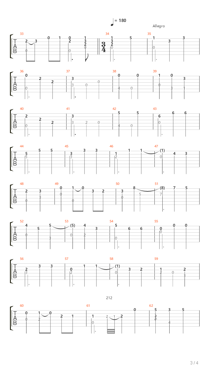 Prelude And Allegro吉他谱