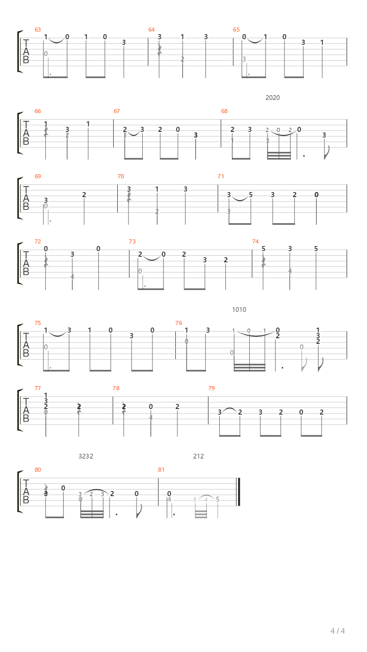 Prelude And Allegro吉他谱