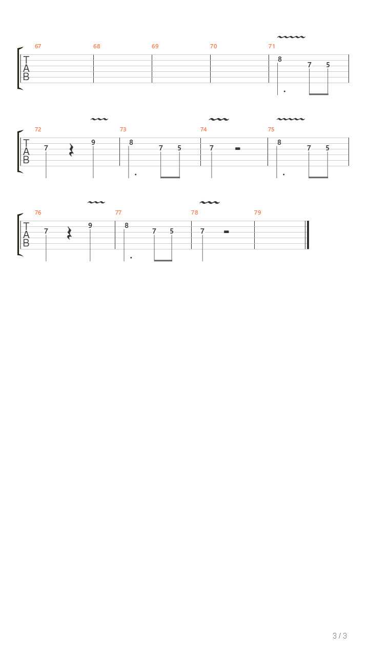 Heiland吉他谱