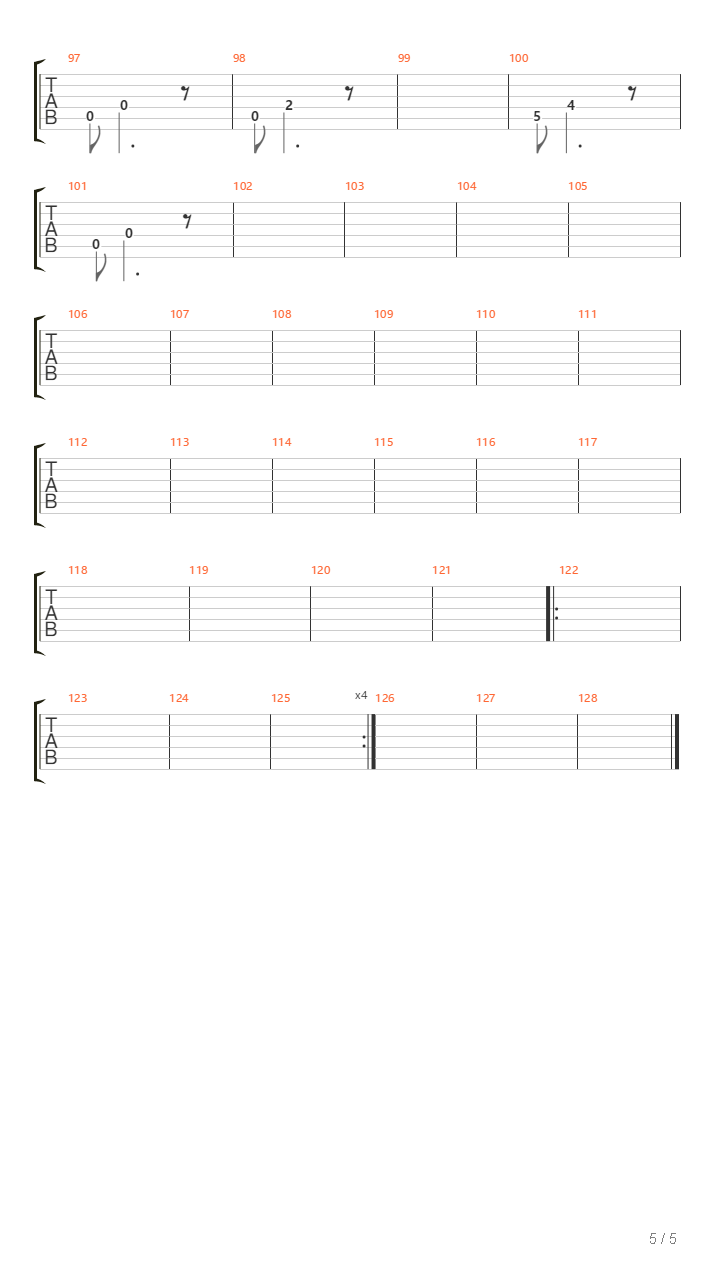 Helden吉他谱