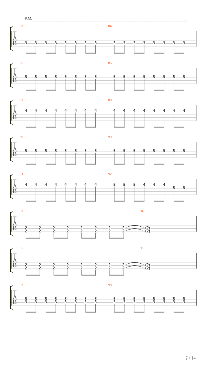 Sem Sada吉他谱