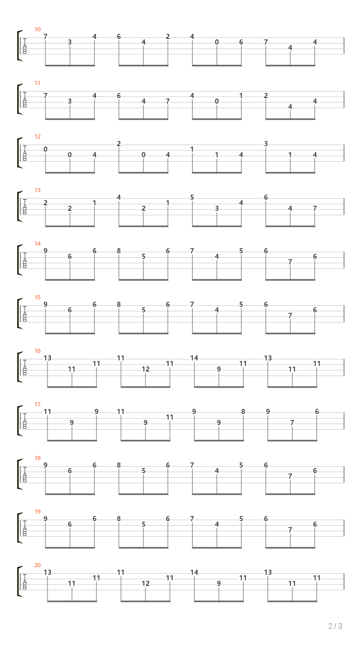 Prelude In C Minor吉他谱