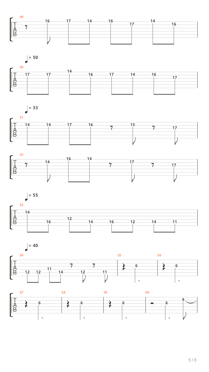 Prelude In C Sharp Minor吉他谱
