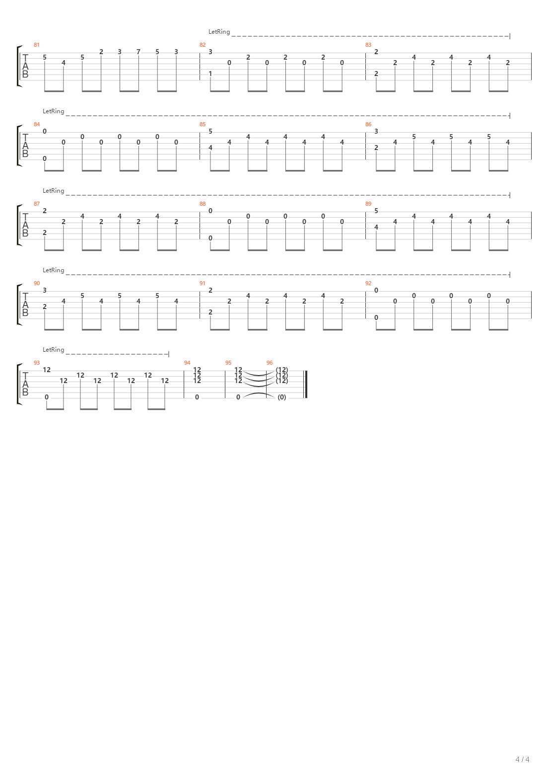 Suite Intima吉他谱