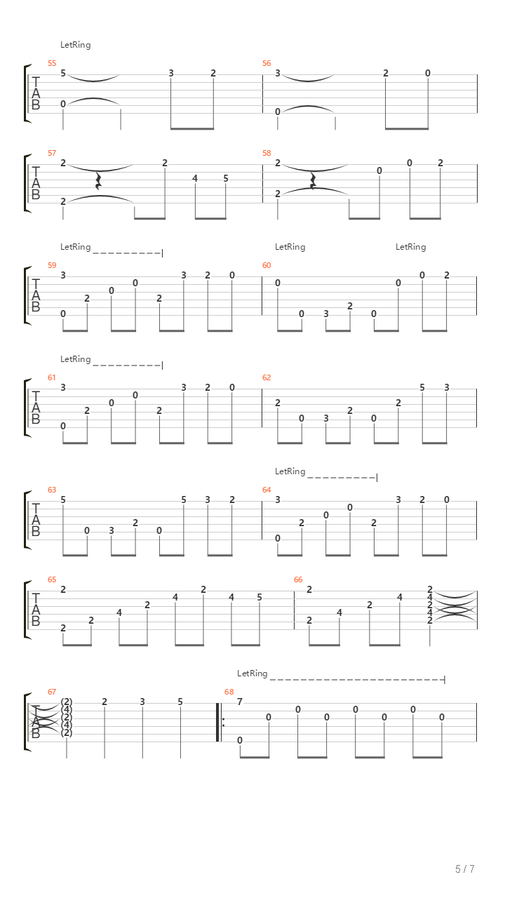 Suite Intima吉他谱