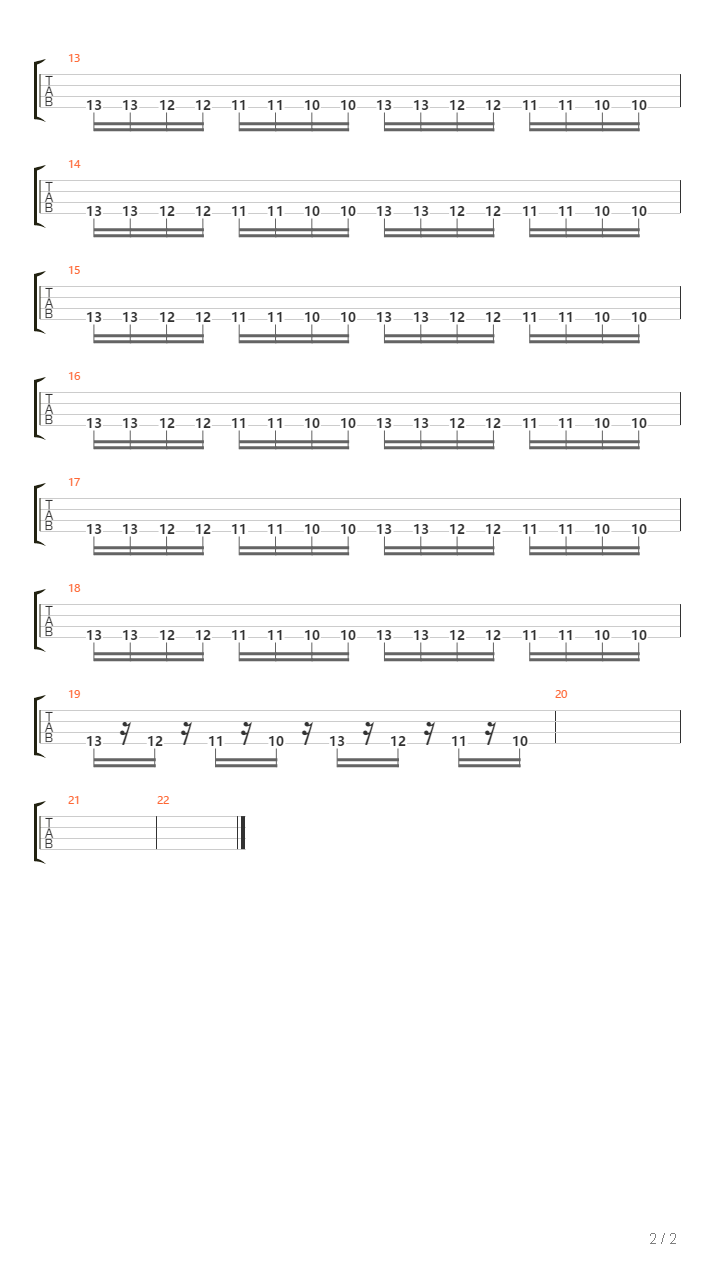 Bass Battle吉他谱