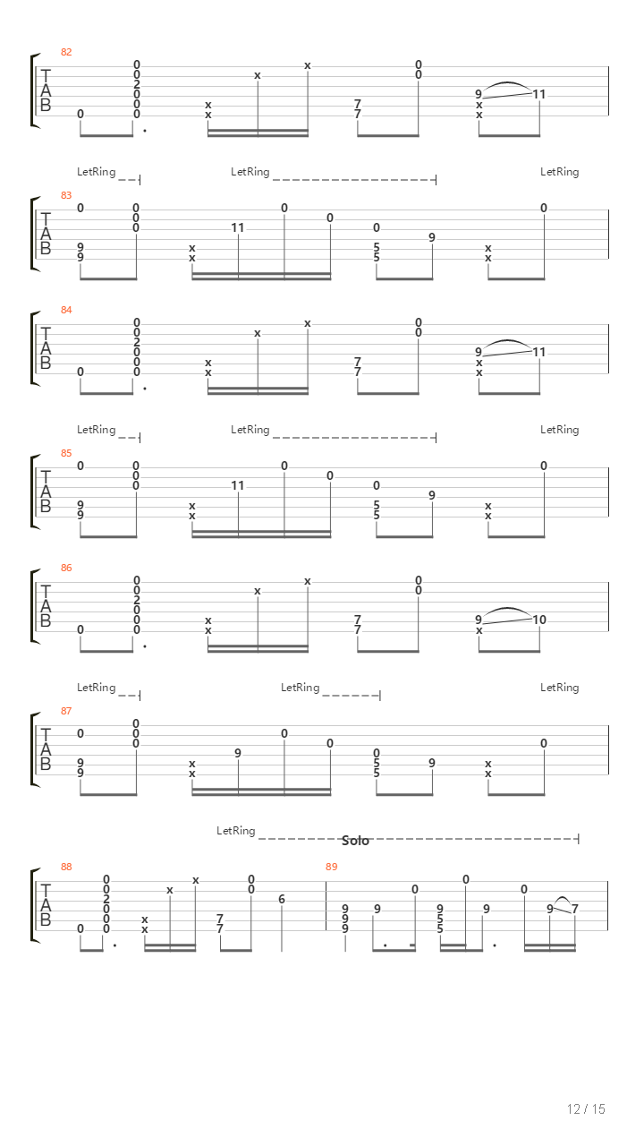 Wake Me Up Percussive Guitar Avicii Cover吉他谱