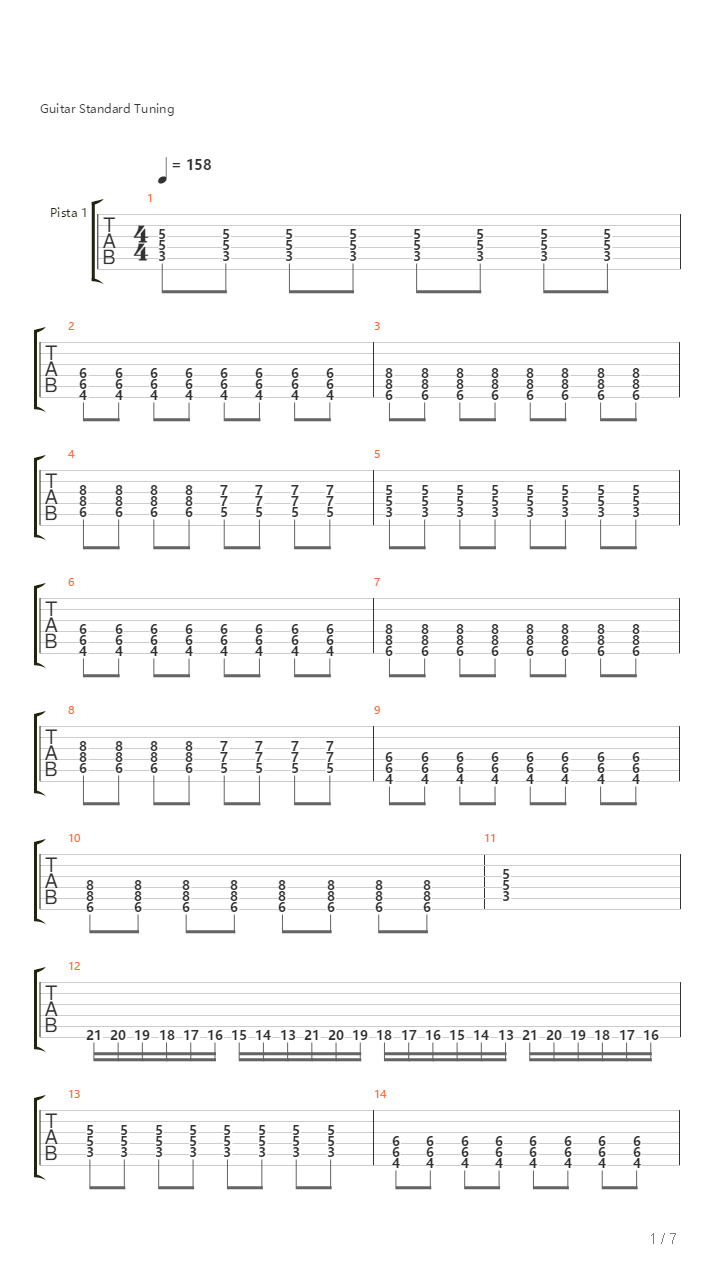 Paralogismo En 6吉他谱