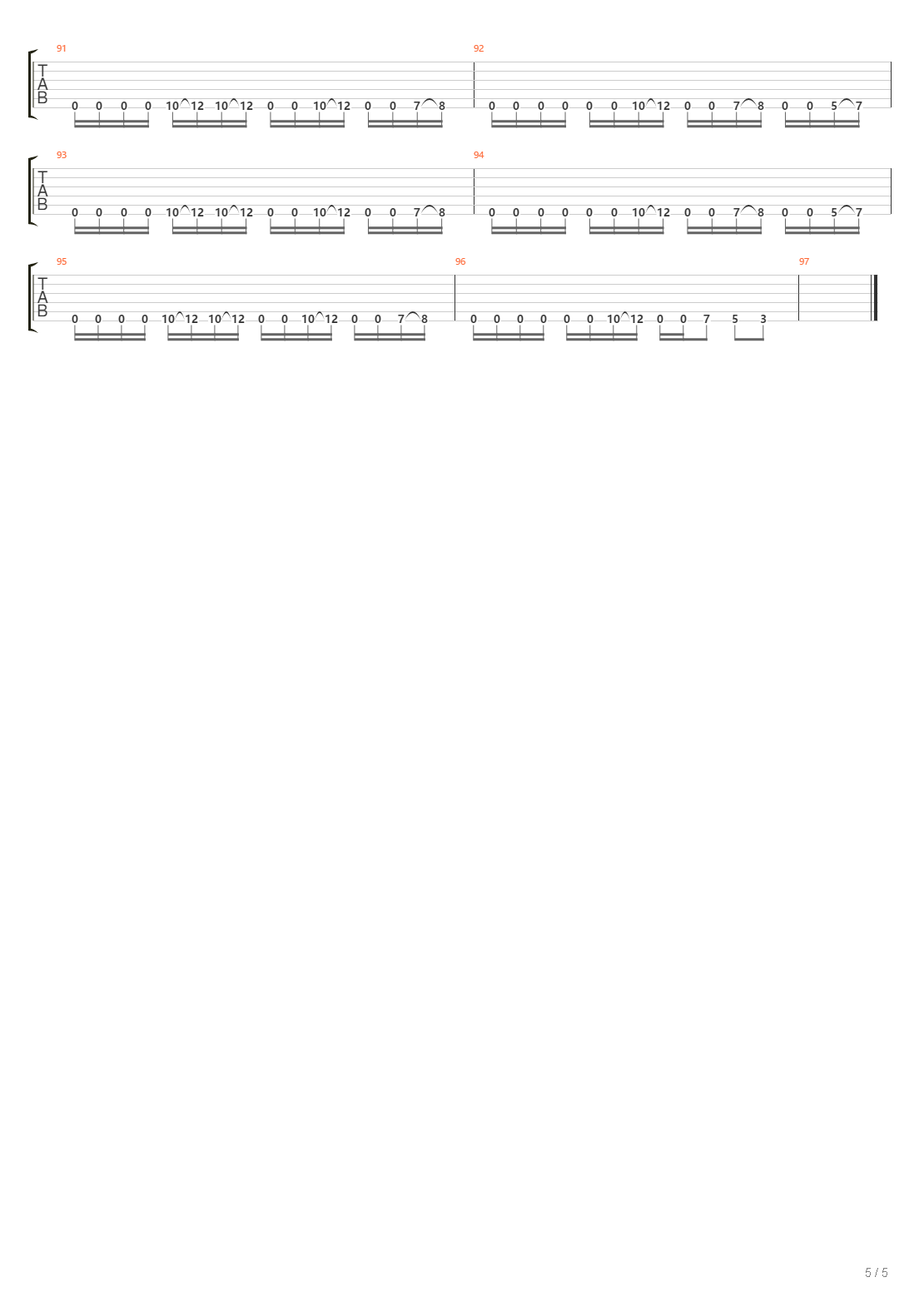 Quad Machine吉他谱