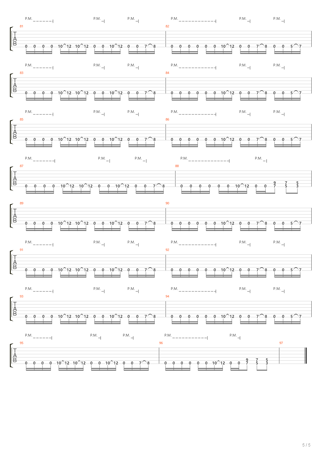 Quad Machine吉他谱