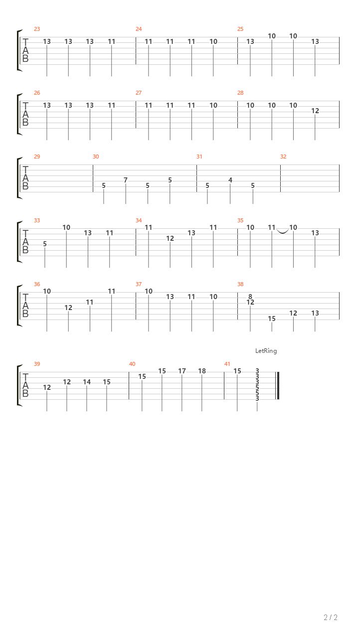 Bang Bang吉他谱