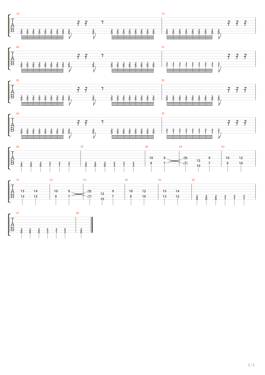 La Pampa吉他谱