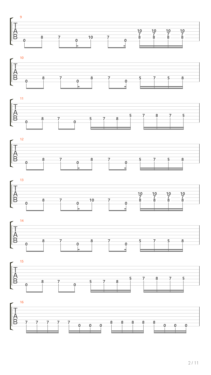 La Pampa吉他谱