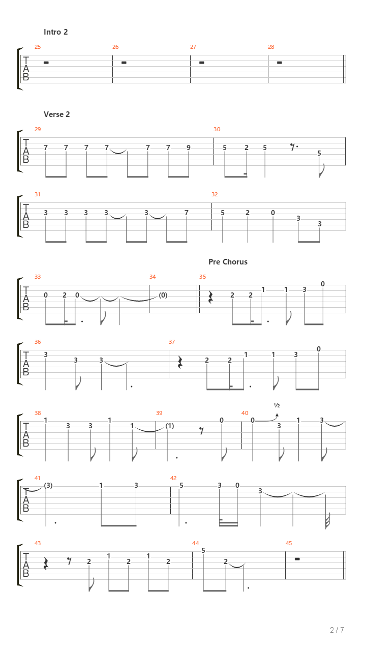 Mantera Semerah Padi吉他谱