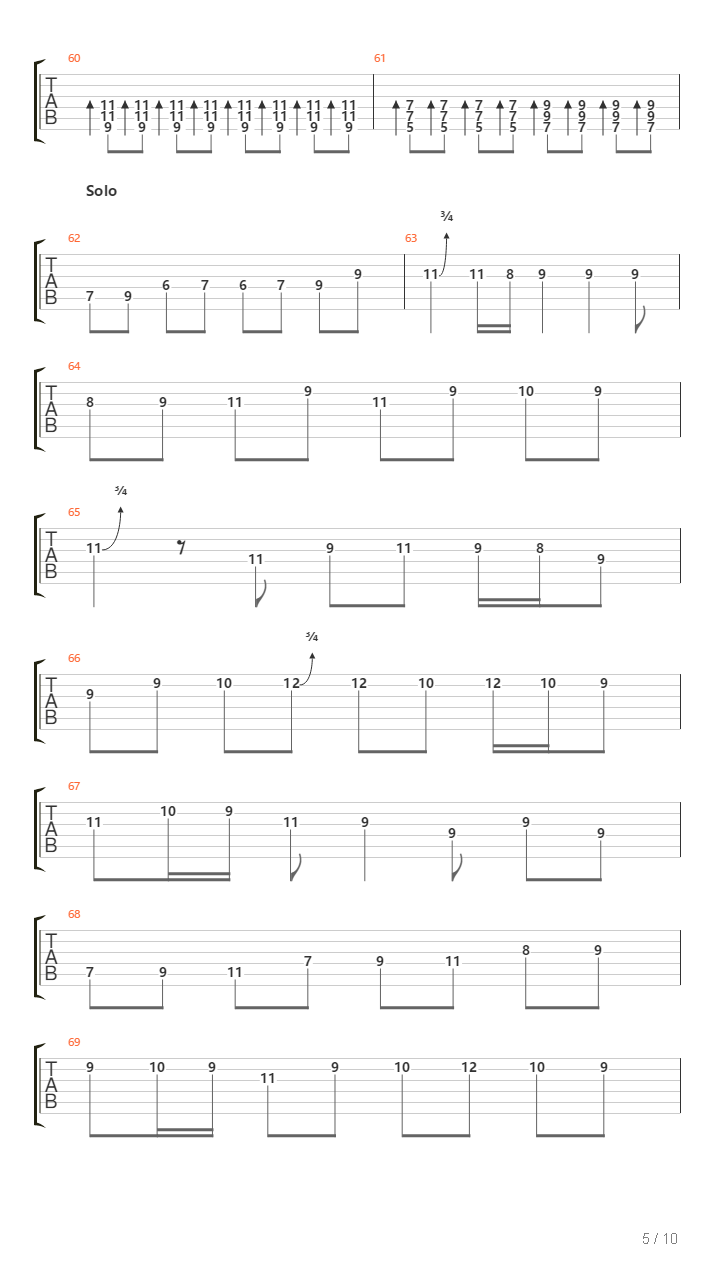 Tropa吉他谱