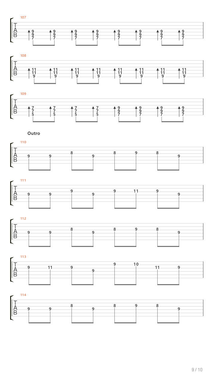 Tropa吉他谱