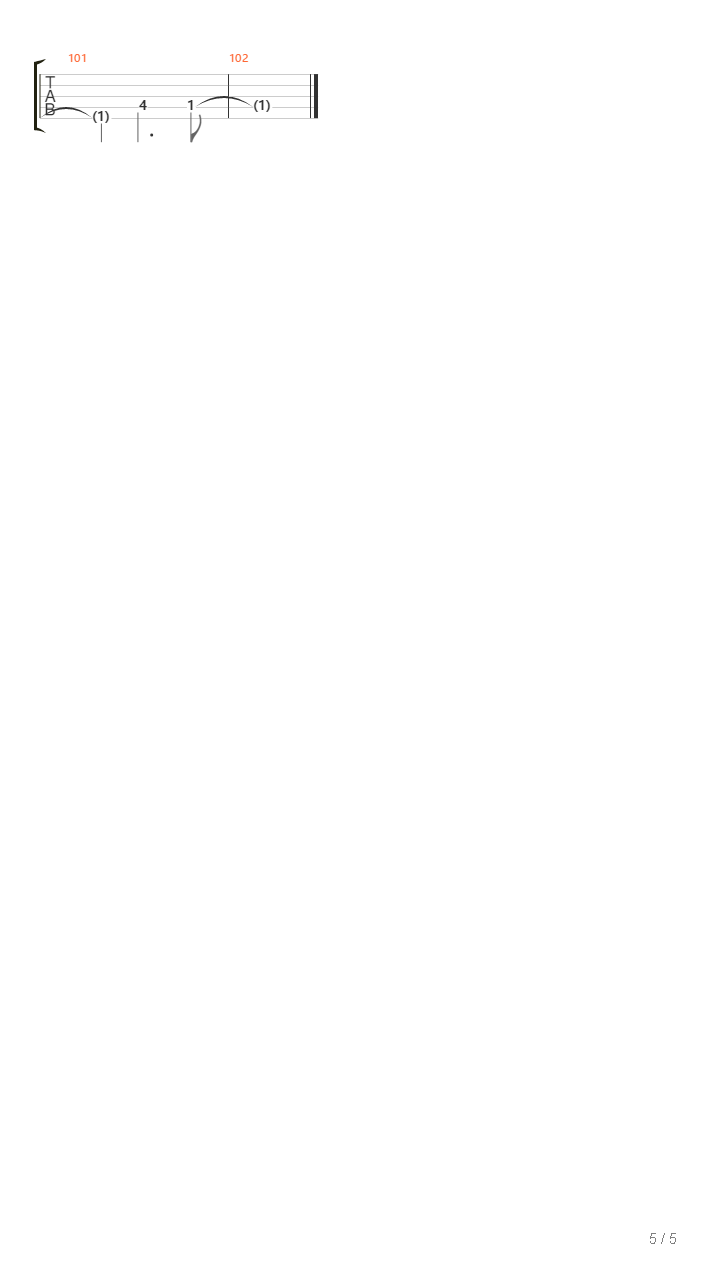 Kamen吉他谱