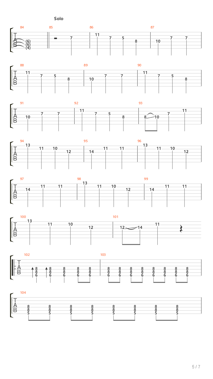 Klsp吉他谱