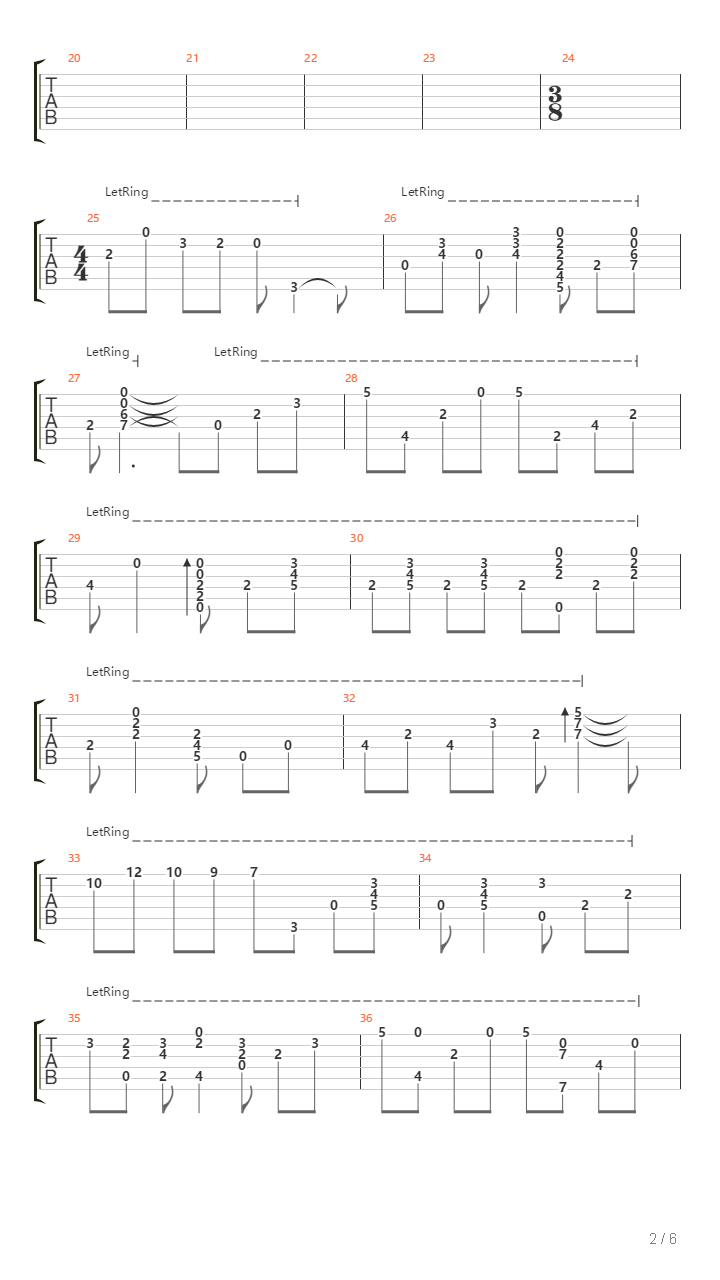 Saat Terakhir吉他谱