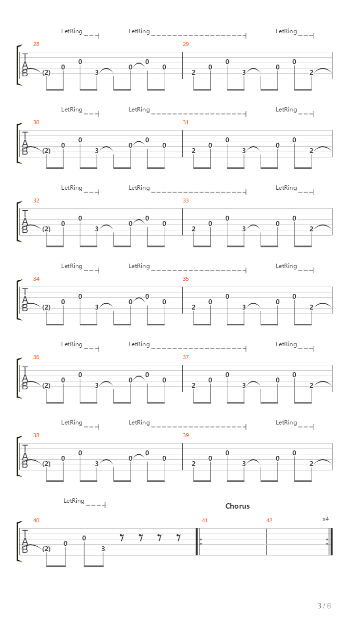 Non Stop吉他谱