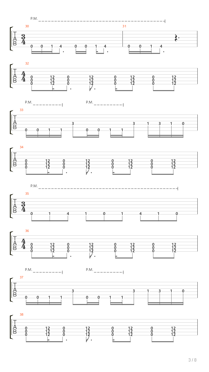 Lower Norfair吉他谱