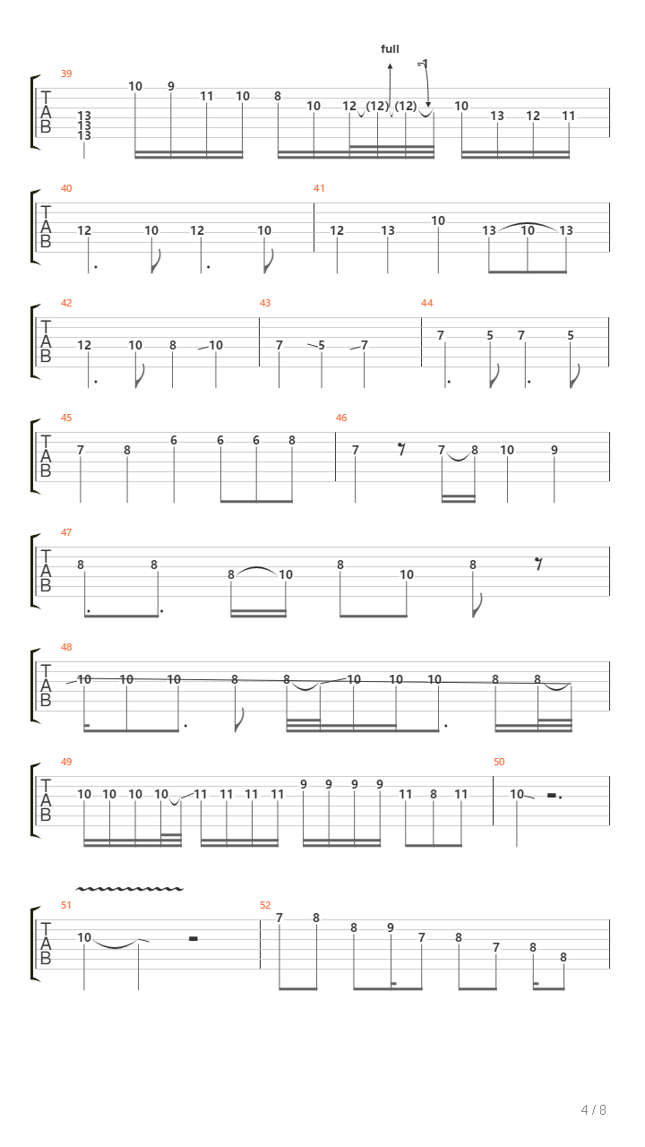 Lower Norfair吉他谱