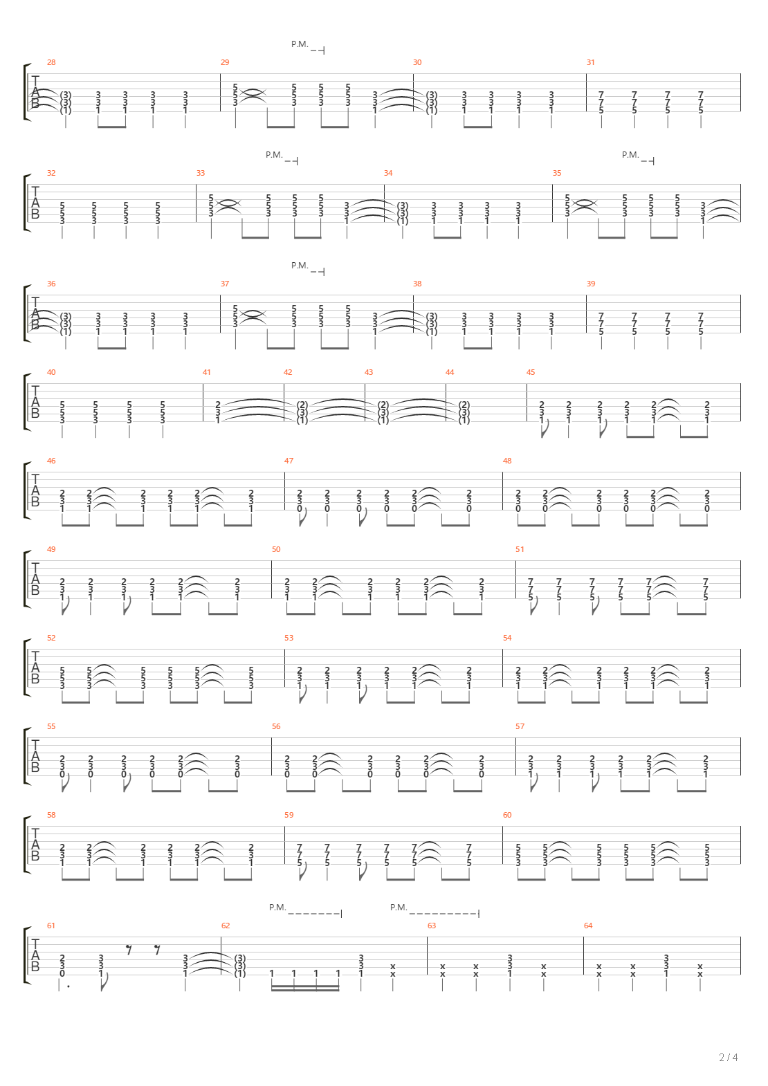 The Depths Of Me吉他谱