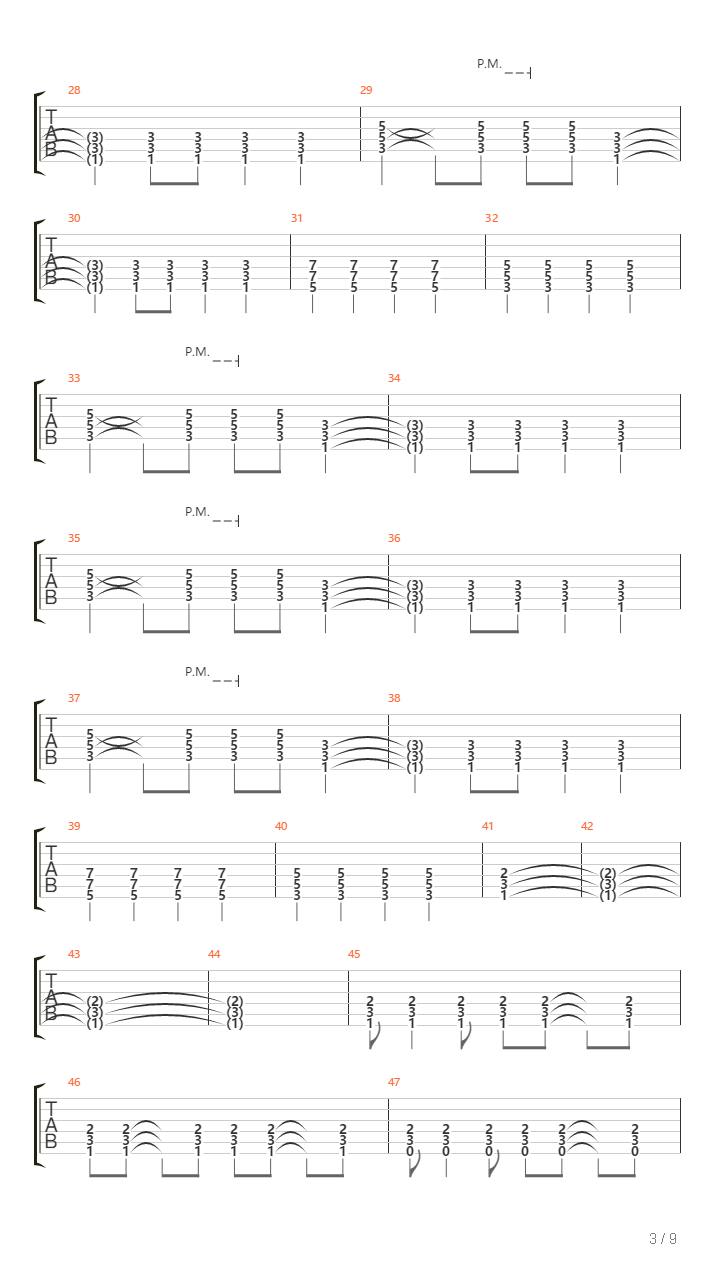 The Depths Of Me吉他谱